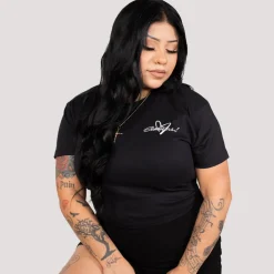 Lovebirds Womens Cropped Tee
