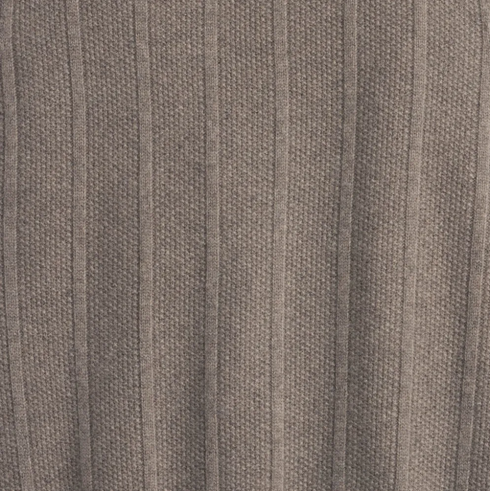 Merino Sweater Vest Taupe Heather