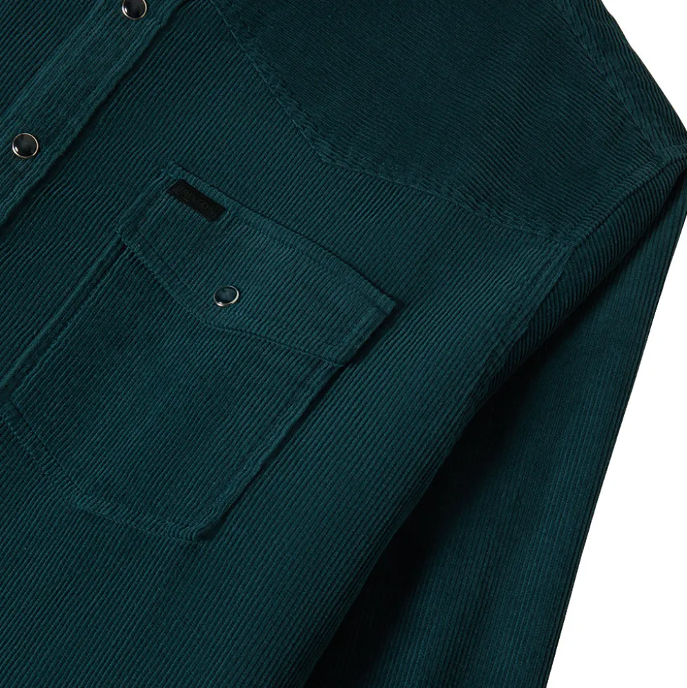 New West Relaxed Overshirt Night Sage Corduroy