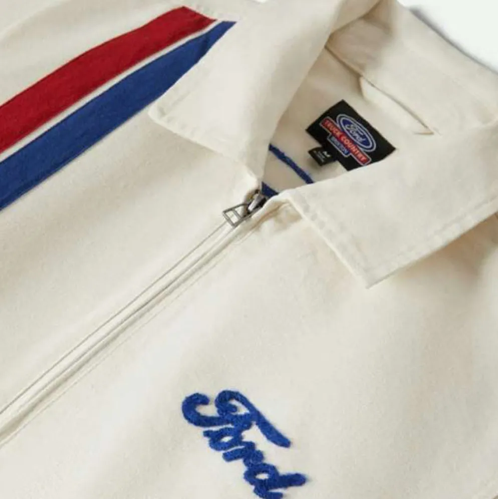 Number One Garage Jacket Wimbleton White