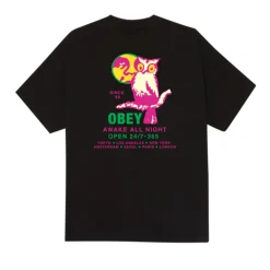 Owl Tee Black