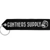 Parrot Embroidered Key Tag