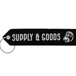 Parrot Embroidered Key Tag