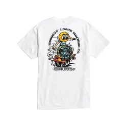 Power Slide Tee White