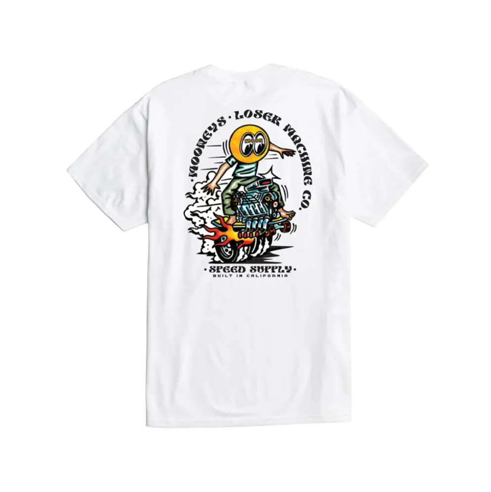 Power Slide Tee White