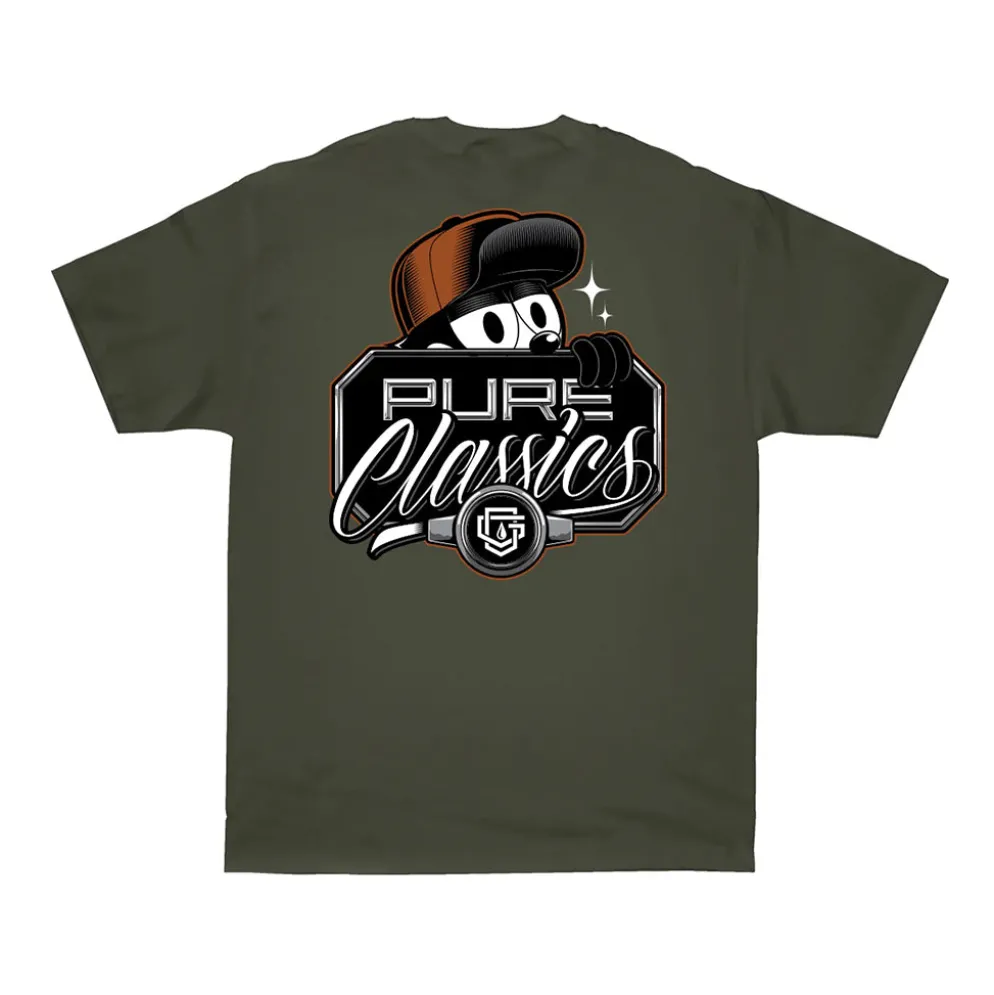 Pure Classics Tee Olive