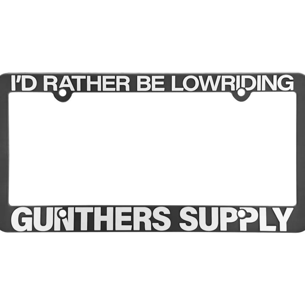 Rather Be Cruising License Plate Frame