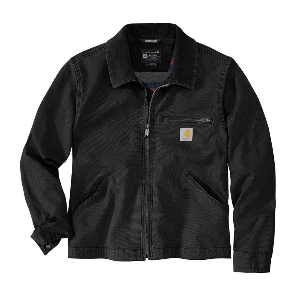 Re-Engineered Rugged Flex Relaxed Fit Detroit Jacket Black