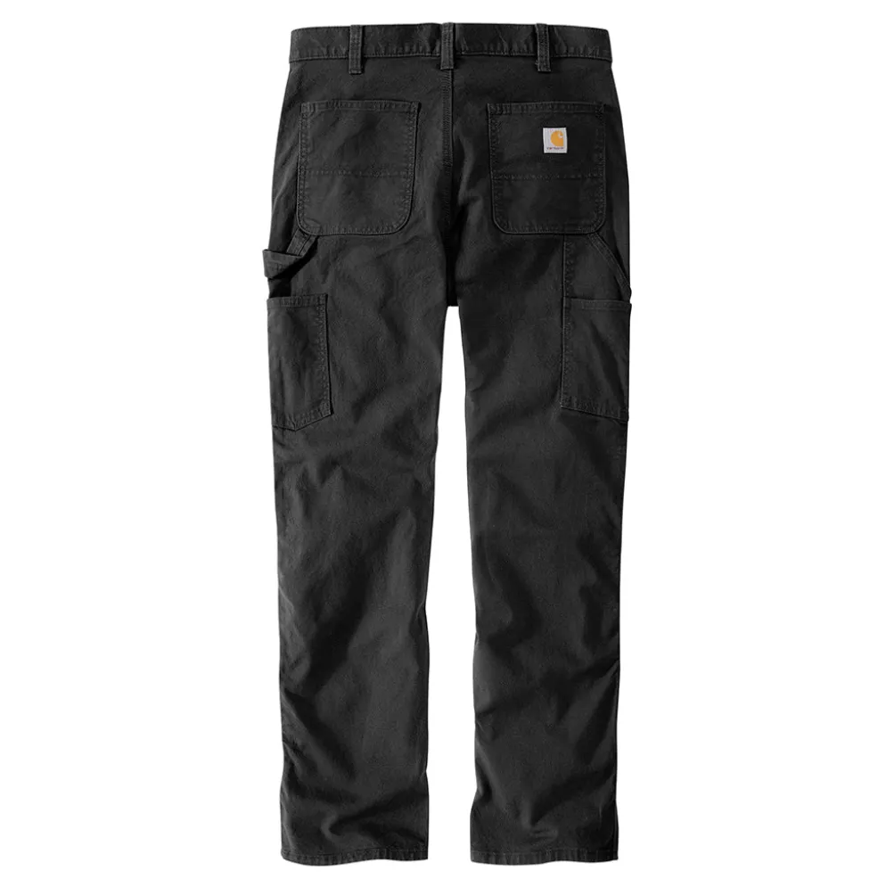 Relaxed Rugged Flex Duck Double-Front Pants Black