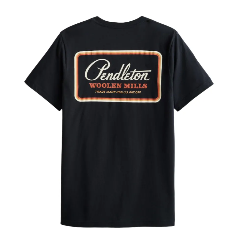 Retro Logo Graphic Tee Vintage Black/Multi