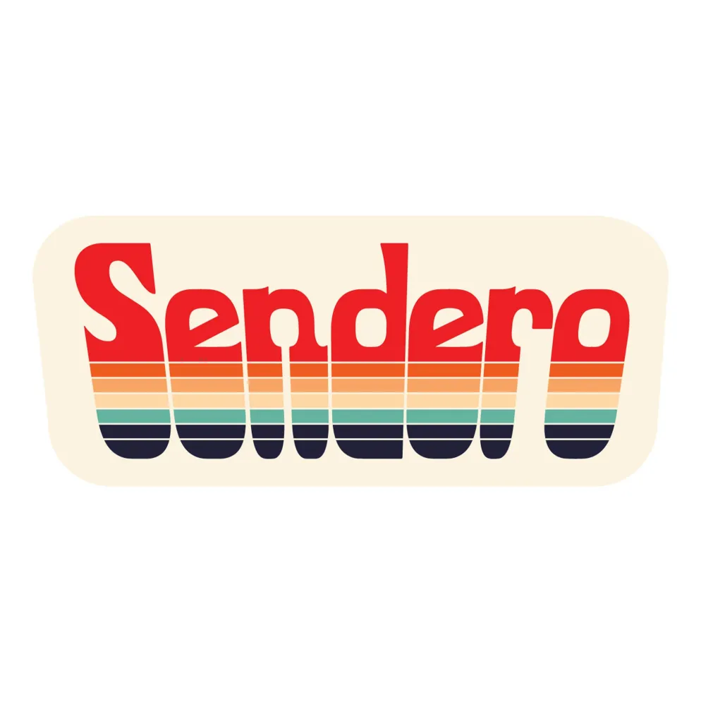 Retro Logo Sticker