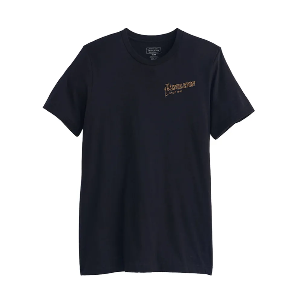 Rodeo Hat Tee Black/Gold