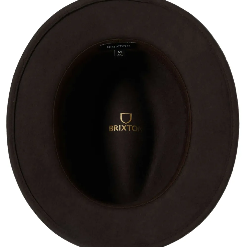 Roma Fedora Chocolate/Bronze