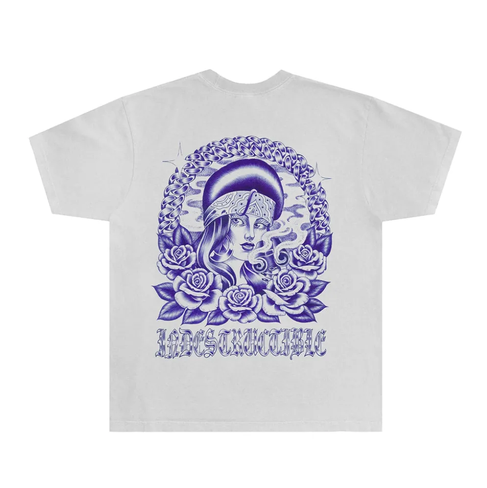 Shy Girl Tee White