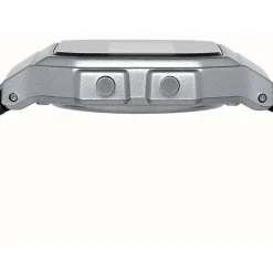 Silver & Black Digital Watch