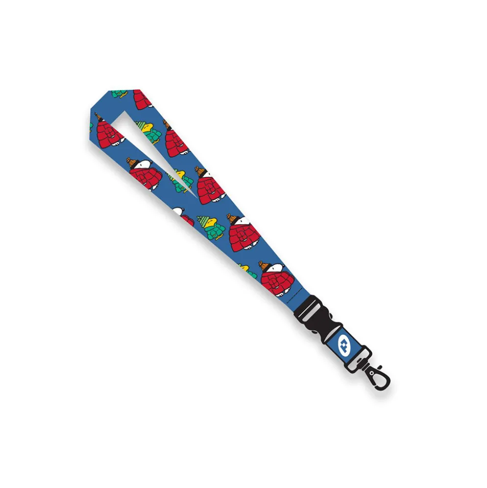 Snoopy & Woodstock Giant Coat Lanyard