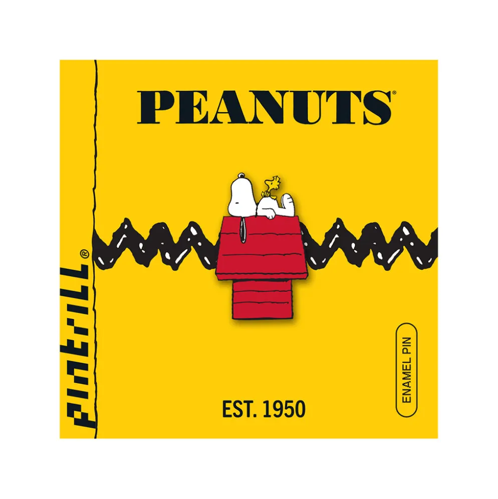 Snoopy & Woodstock House Pin