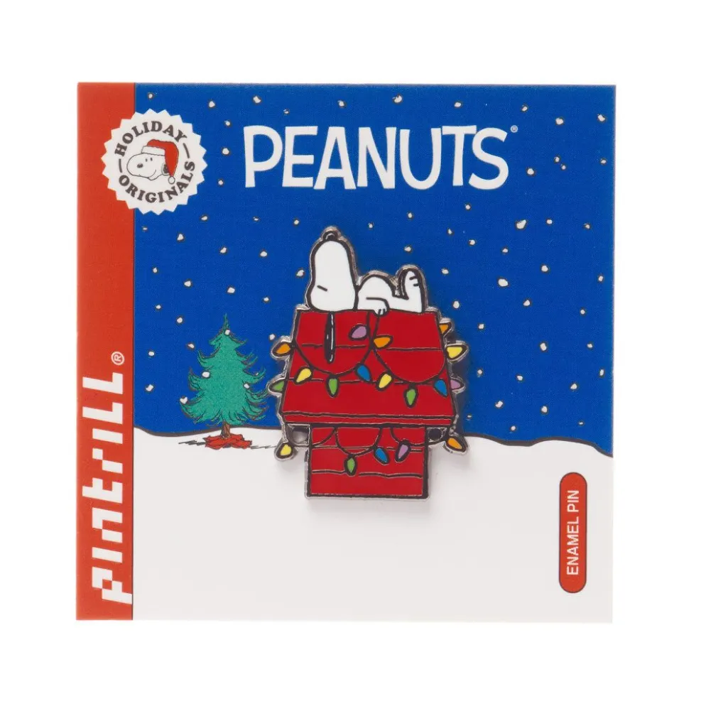 Snoopy Holiday House Pin
