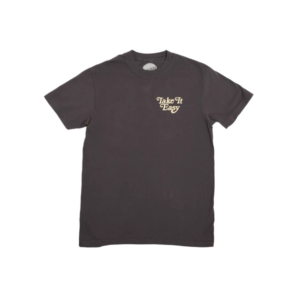 Take it Easy Tee Graphite