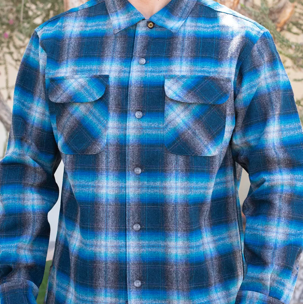 Tall Board Shirt Grey Turquoise Ombre 25'