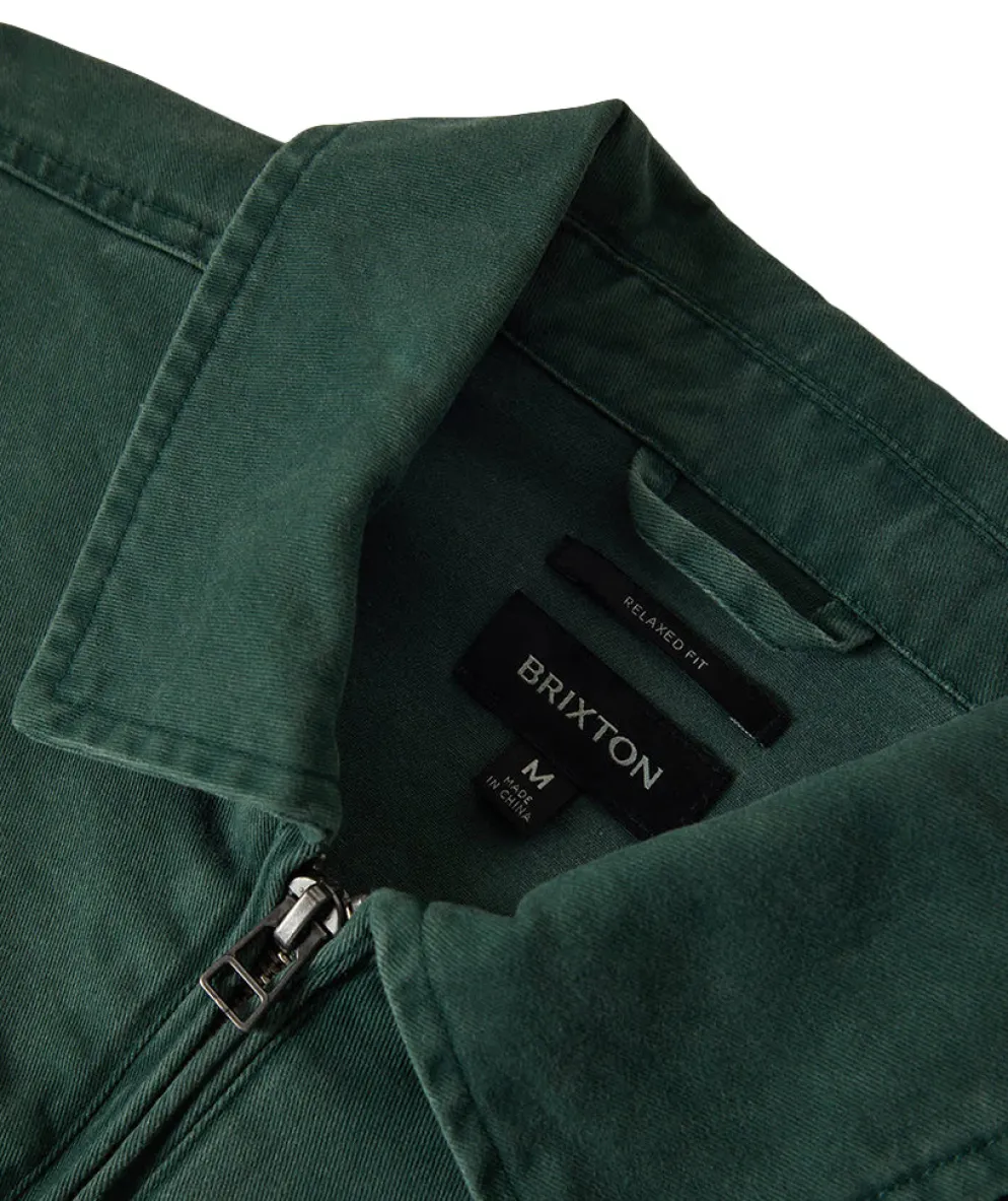Trademark Garage Jacket Washed Primal Green