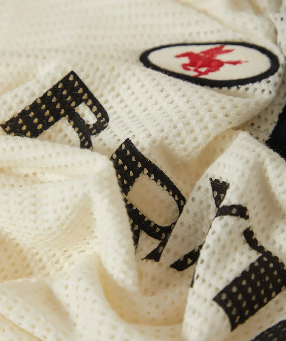 Varsity Tee Off White/Black