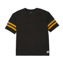 Vintage Football Mesh Jersey Washed Black/Ray Flower