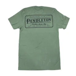 Vintage Logo Graphic Tee Military Green/Black