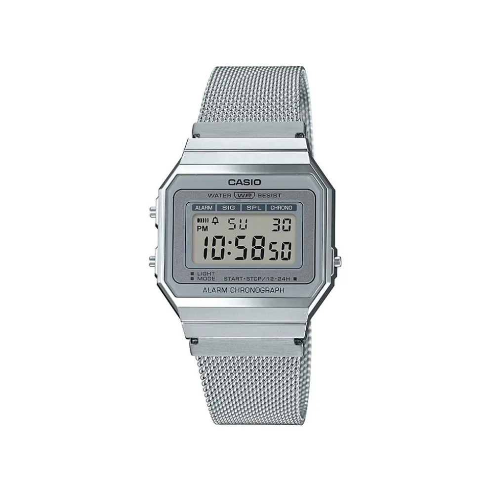 Vintage Stain Steel Mesh Casio