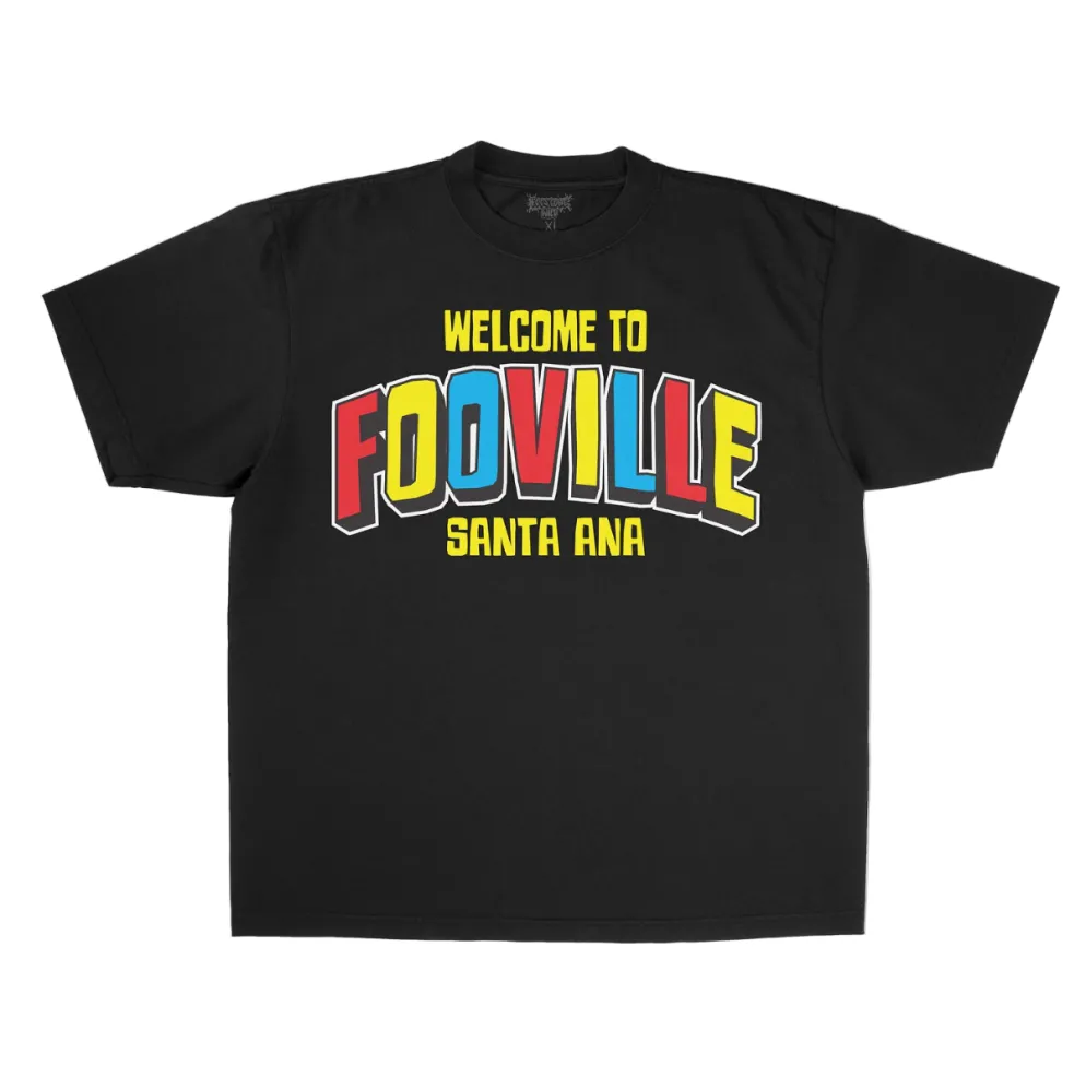 Welcome to Fooville Tee Black