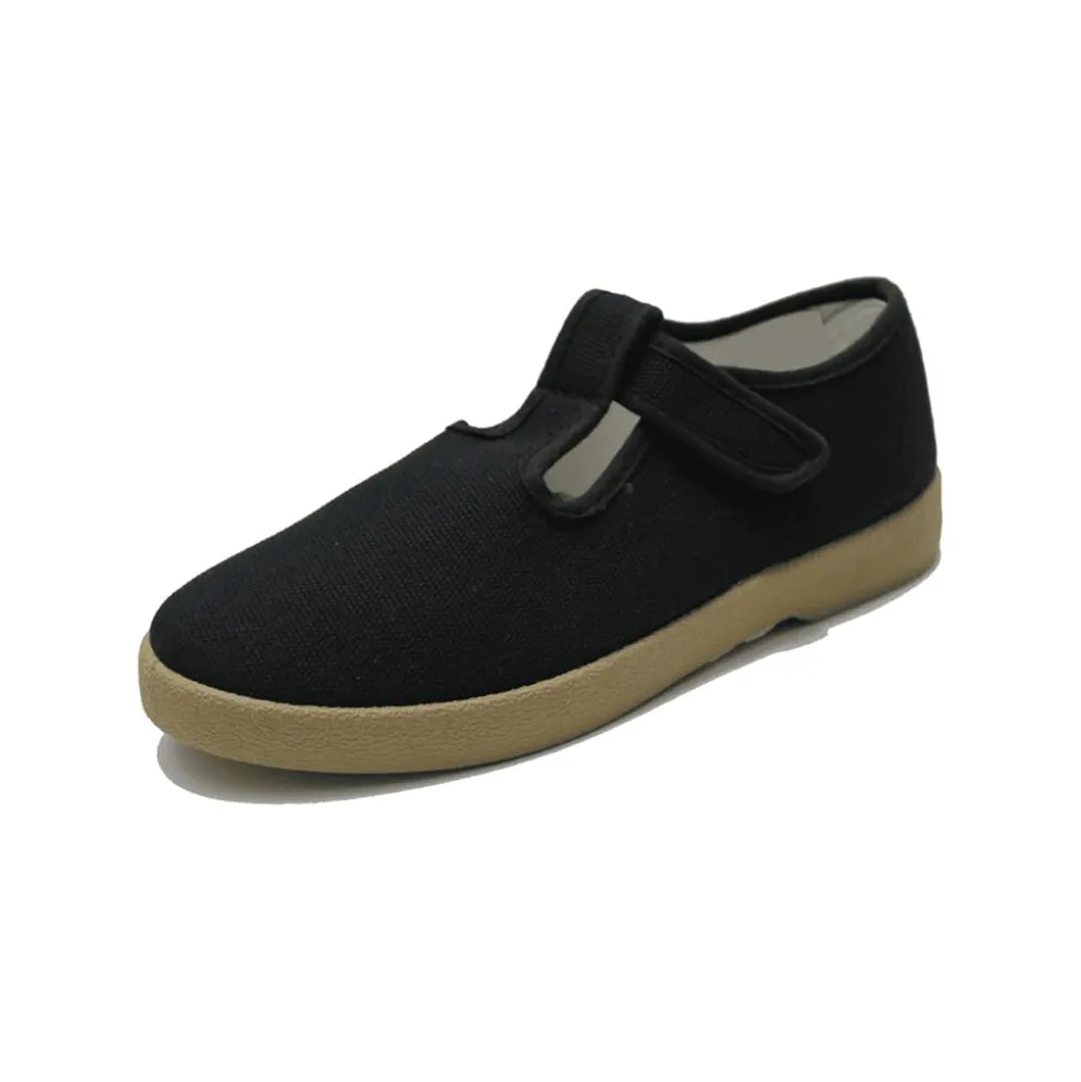 Women's Mary Jane T-Strap Black
