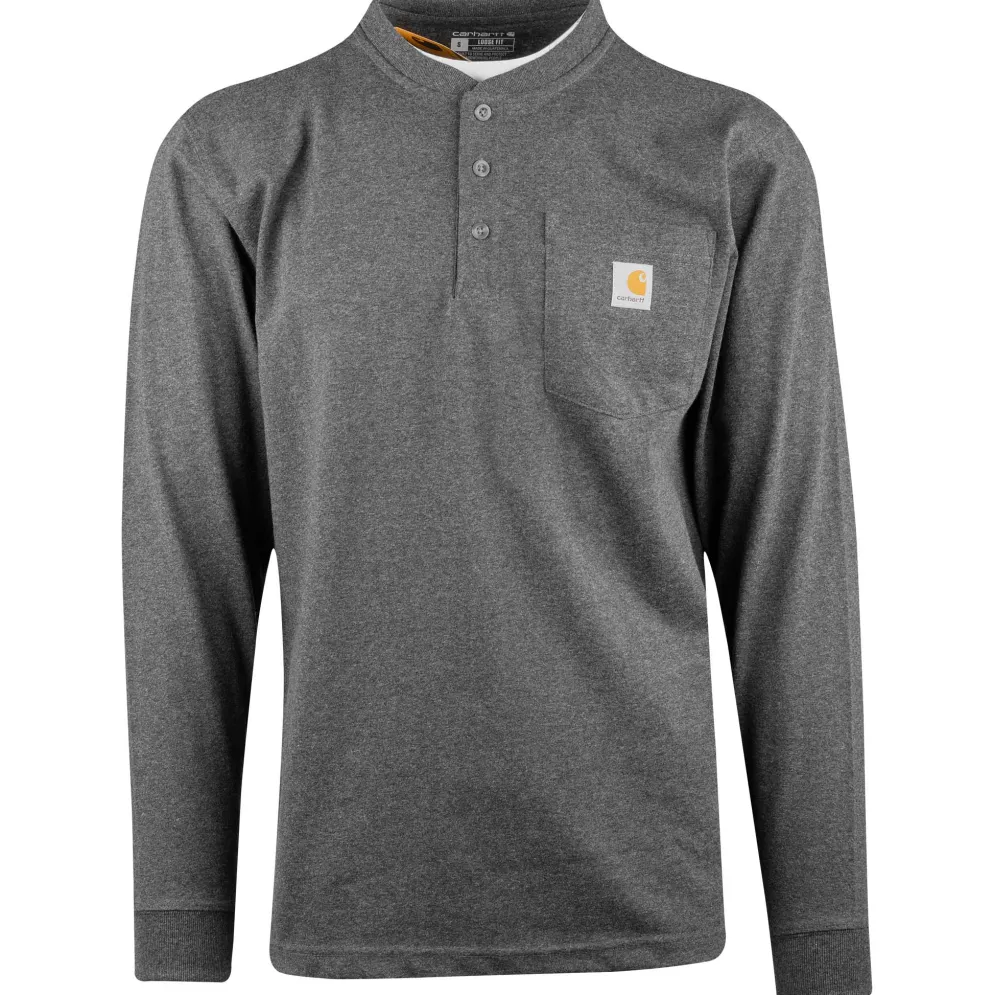 Workwear Henley Pocket LS