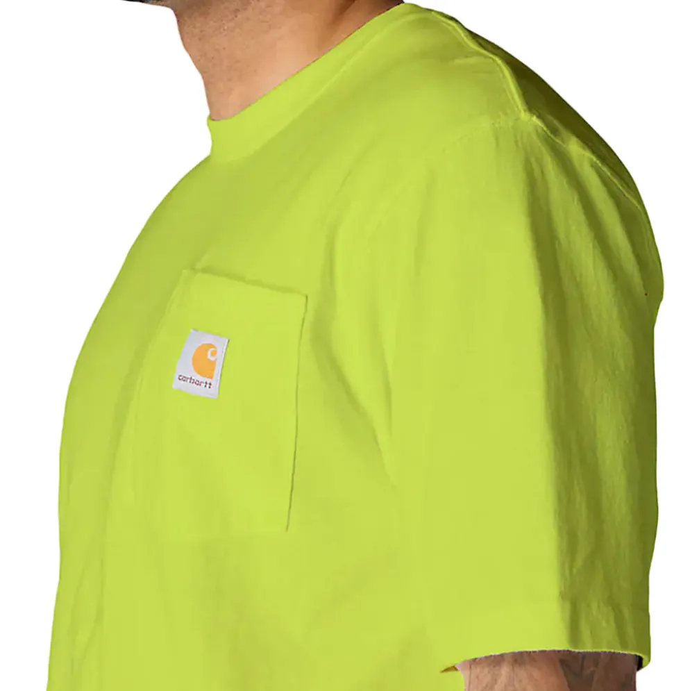 Workwear SS Pocket Tee Brite Lime